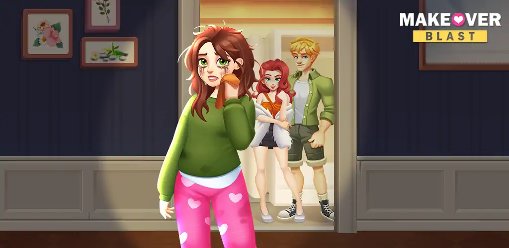 Скачать Makeover Blast: Головоломка [MOD Бесконечные деньги] на Андроид