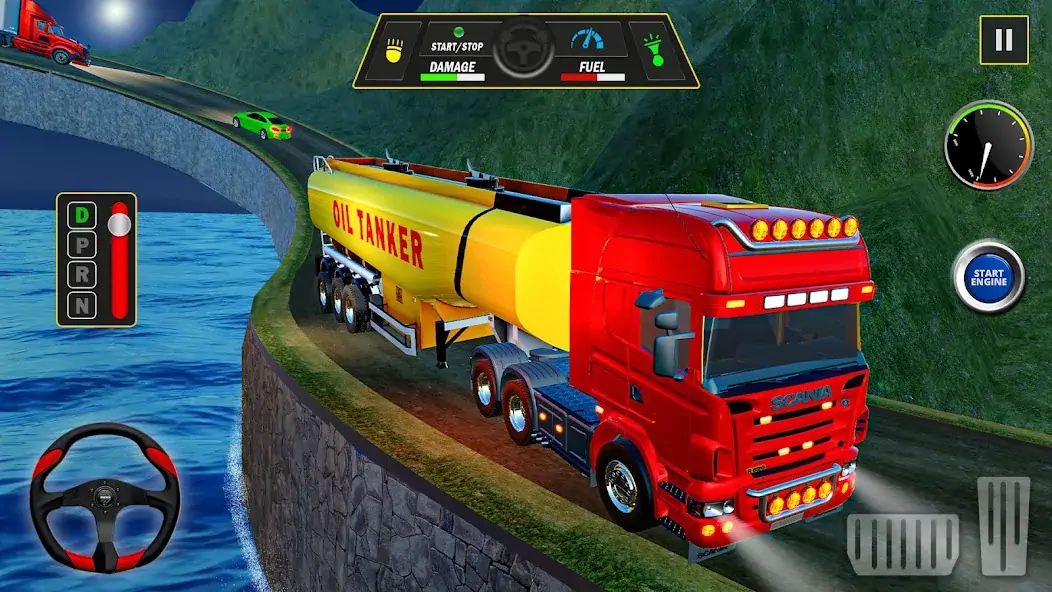 Скачать Offroad Oil Tanker Truck Games [MOD Бесконечные деньги] на Андроид