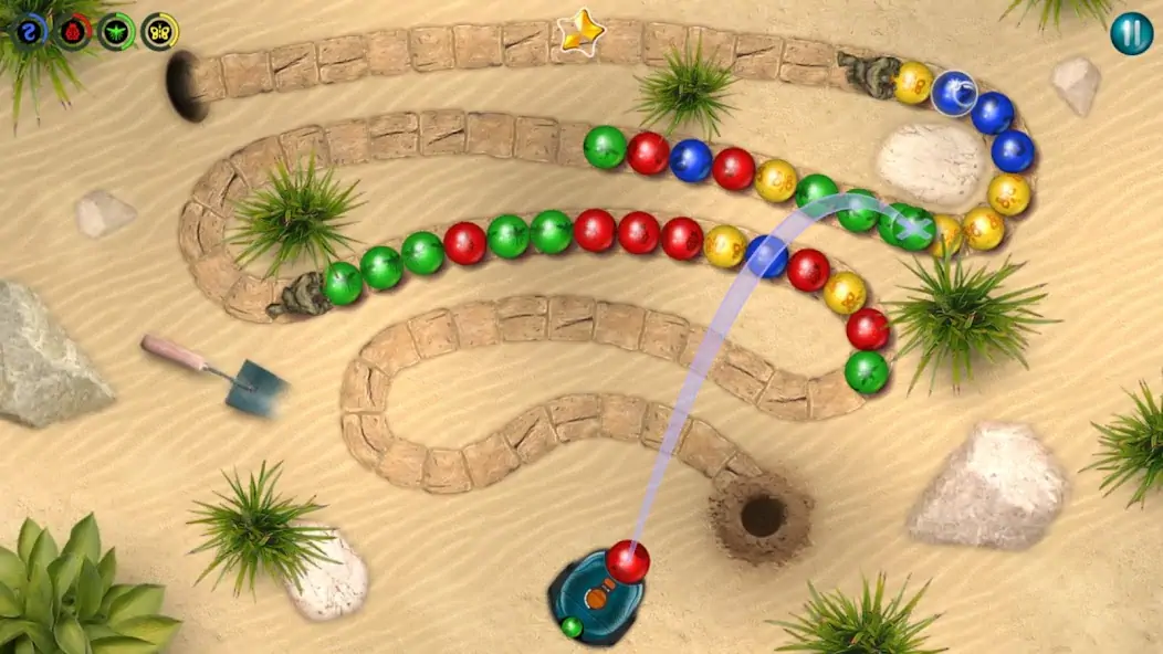 Скачать Marbles Garden [MOD Бесконечные деньги] на Андроид