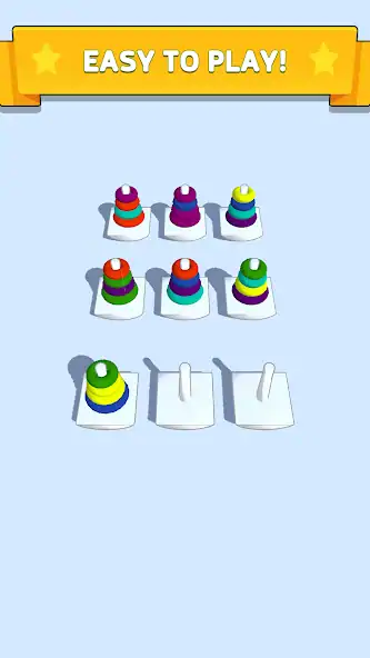 Скачать Color Toy Sorting -игра-сортир [MOD Много монет] на Андроид