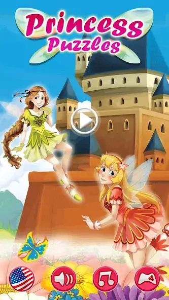 Скачать принцесса и девочек Пазлы [MOD Много денег] на Андроид