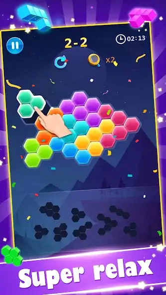 Скачать Block Gems: Block Puzzle Games [MOD Бесконечные деньги] на Андроид