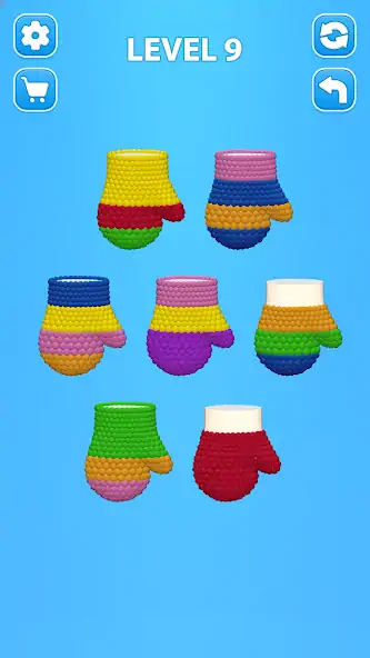 Скачать Cozy Knitting: Color Sort Game [MOD Много денег] на Андроид