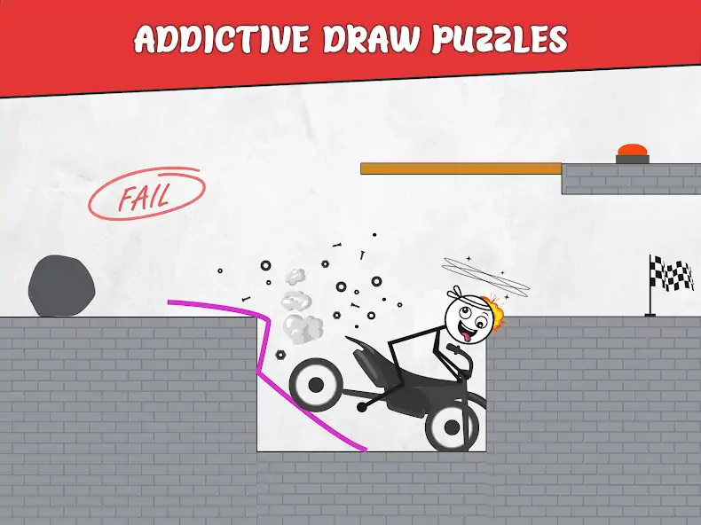 Скачать Draw Bridge: Puzzle Games [MOD Бесконечные деньги] на Андроид