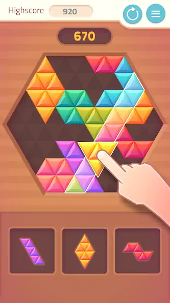 Скачать Polyblock - Puzzle Games [MOD Бесконечные деньги] на Андроид