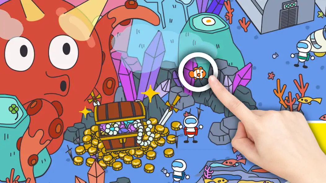 Скачать Happy Find : Hidden Objects [MOD Много денег] на Андроид