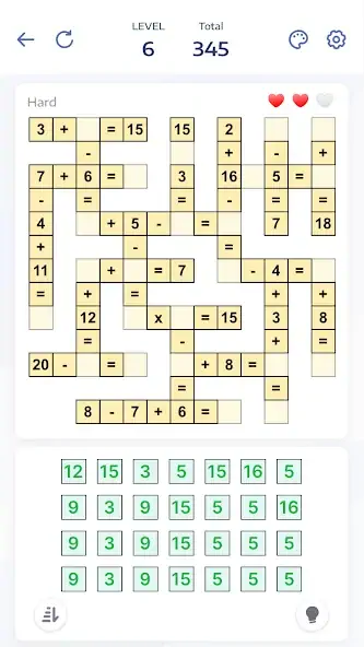 Скачать Math Puzzle Games - Crossmath [MOD Бесконечные деньги] на Андроид