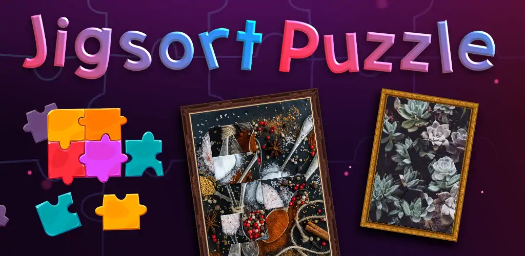 Скачать Jigsort Puzzle [MOD Много монет] на Андроид