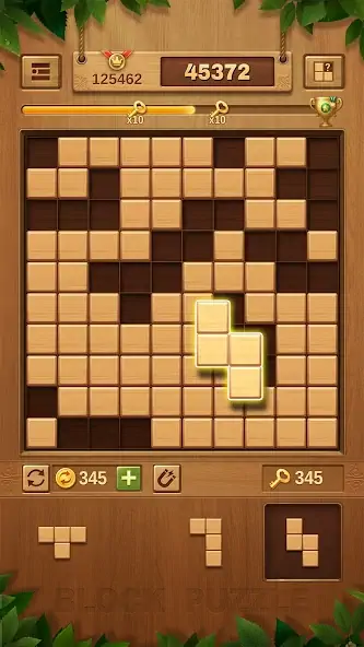 Скачать Wood Block Puzzle блочная игра [MOD Бесконечные деньги] на Андроид