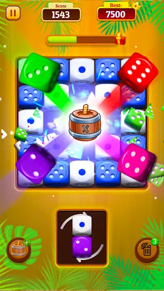 Скачать Dice Merge - Dice Puzzle Game [MOD Бесконечные деньги] на Андроид