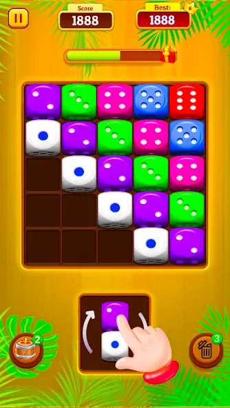 Скачать Dice Merge - Dice Puzzle Game [MOD Бесконечные деньги] на Андроид