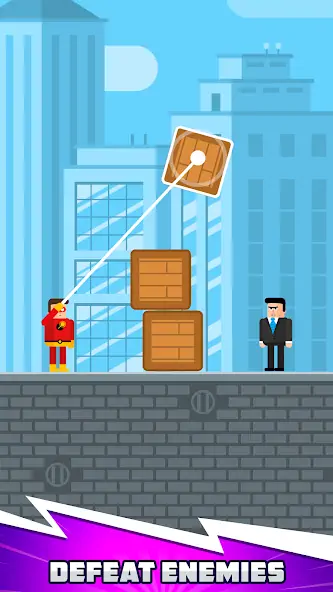Скачать The Superhero League [MOD Много денег] на Андроид