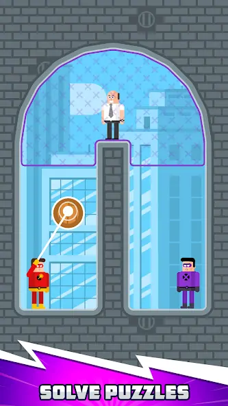 Скачать The Superhero League [MOD Много денег] на Андроид