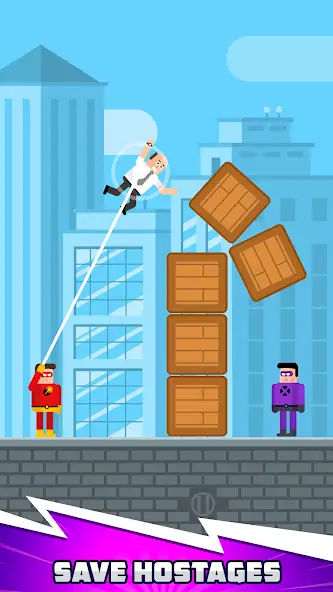 Скачать The Superhero League [MOD Много денег] на Андроид