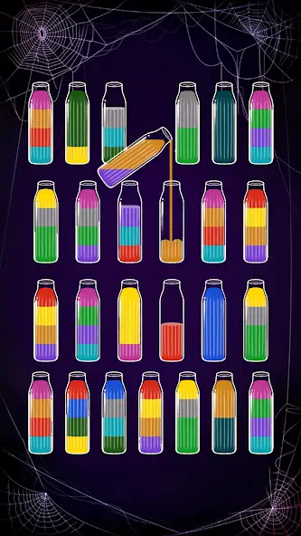 Скачать Soda Sort: Water Color Puzzle [MOD Бесконечные монеты] на Андроид