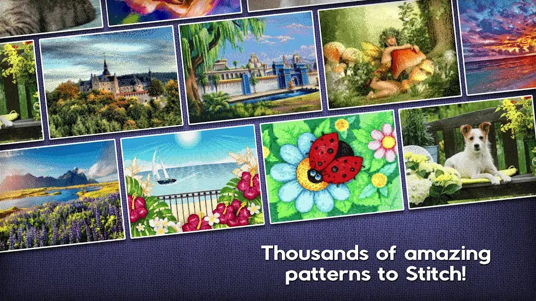 Скачать Cross-Stitch World [MOD Бесконечные монеты] на Андроид