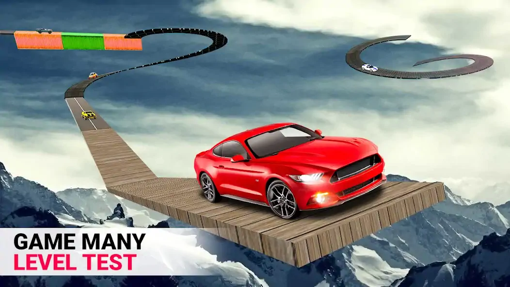 Скачать Ramp Car Stunt Challenge [MOD Бесконечные монеты] на Андроид