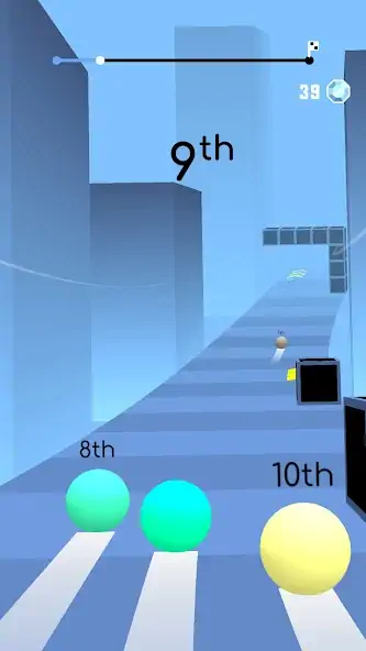 Скачать Игра "Гонка мячей-3D [MOD Бесконечные монеты] на Андроид