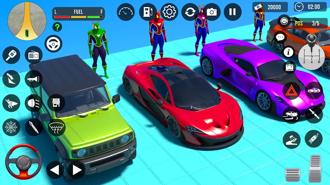 Скачать Ramp Car Game: GT Car Stunts [MOD Много монет] на Андроид