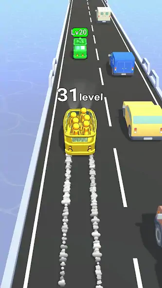 Скачать Level Up Bus [MOD Бесконечные деньги] на Андроид