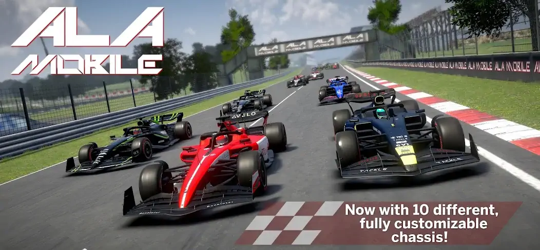 Скачать Ala Mobile GP - Formula racing [MOD Много монет] на Андроид