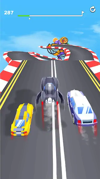 Скачать Ramp Racing 3D — Гонки и трюки [MOD Много монет] на Андроид