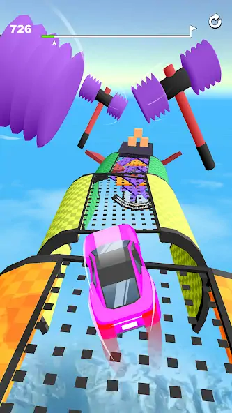 Скачать Ramp Racing 3D — Гонки и трюки [MOD Много монет] на Андроид