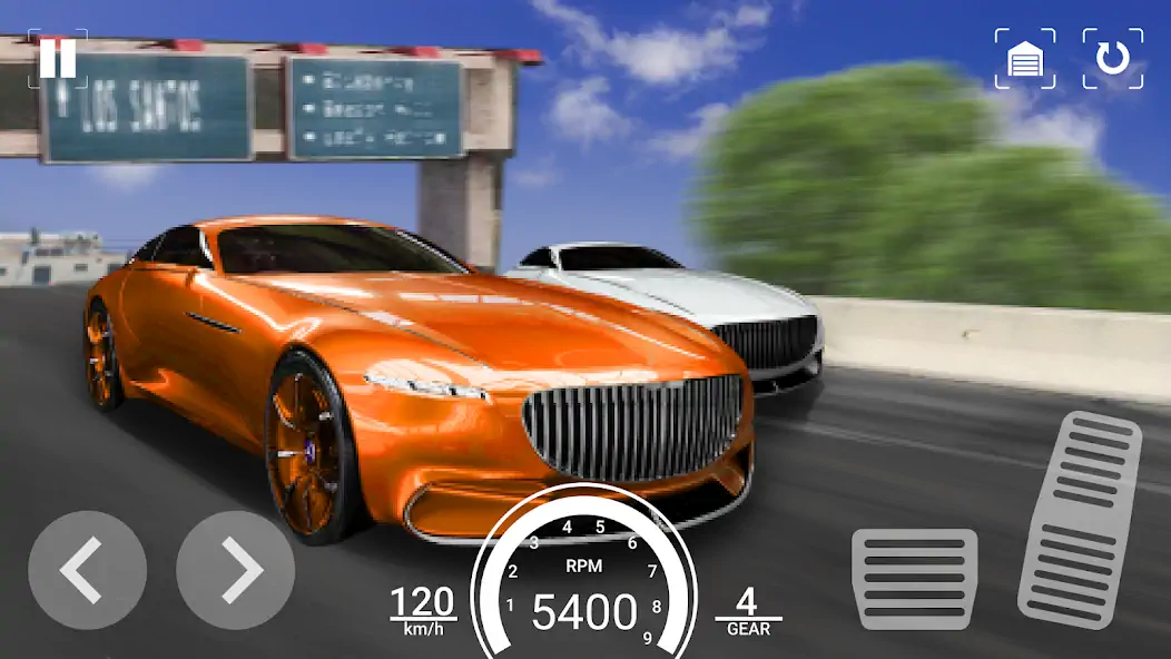 Скачать Drive Mercedes Benz Vision Car [MOD Бесконечные деньги] на Андроид