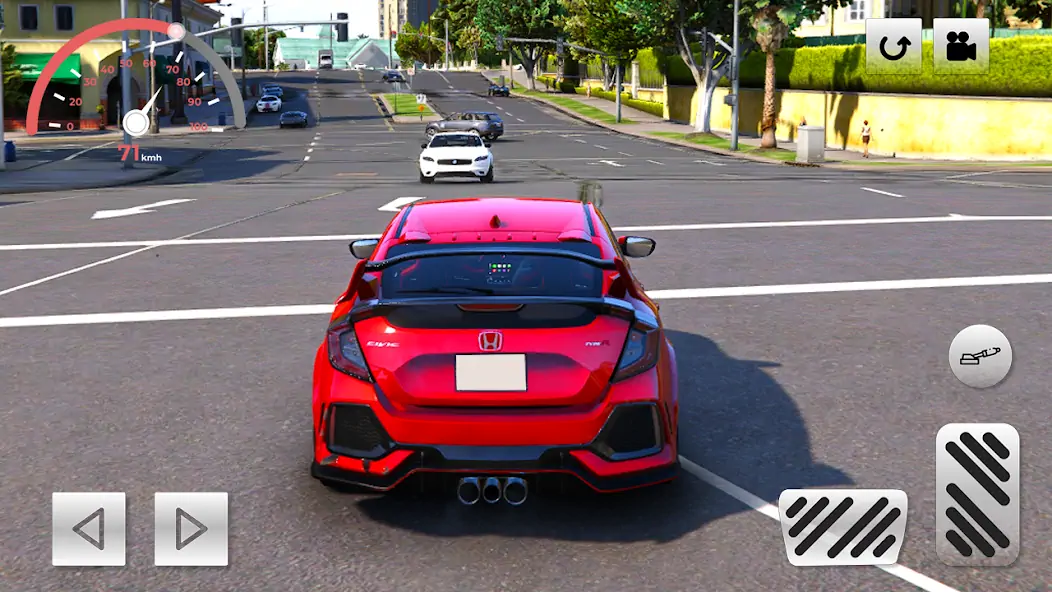 Скачать Civic Simulator: Honda Type R [MOD Бесконечные деньги] на Андроид