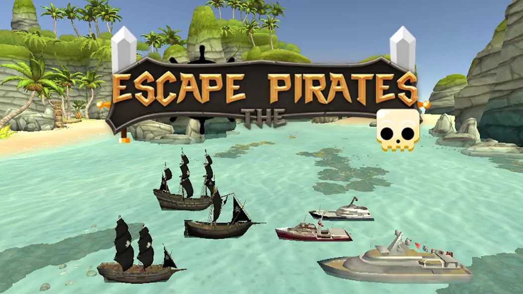 Скачать Escape The Pirates [MOD Много монет] на Андроид