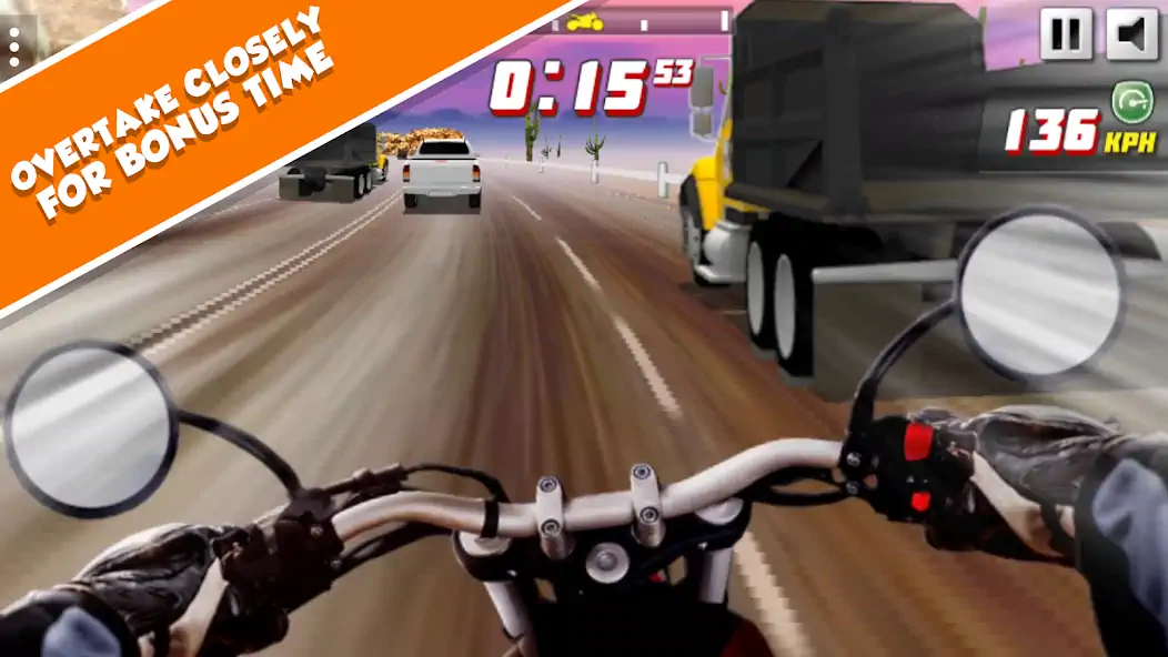 Скачать Highway Rider Extreme - 3D Mot [MOD Много монет] на Андроид