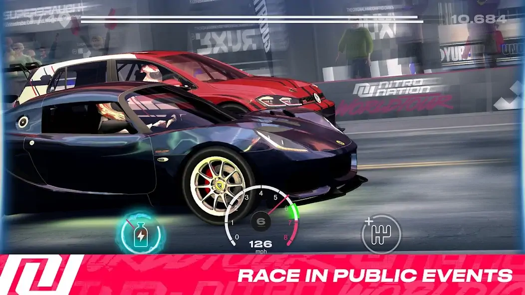 Скачать Nitro Nation World Tour [MOD Бесконечные монеты] на Андроид