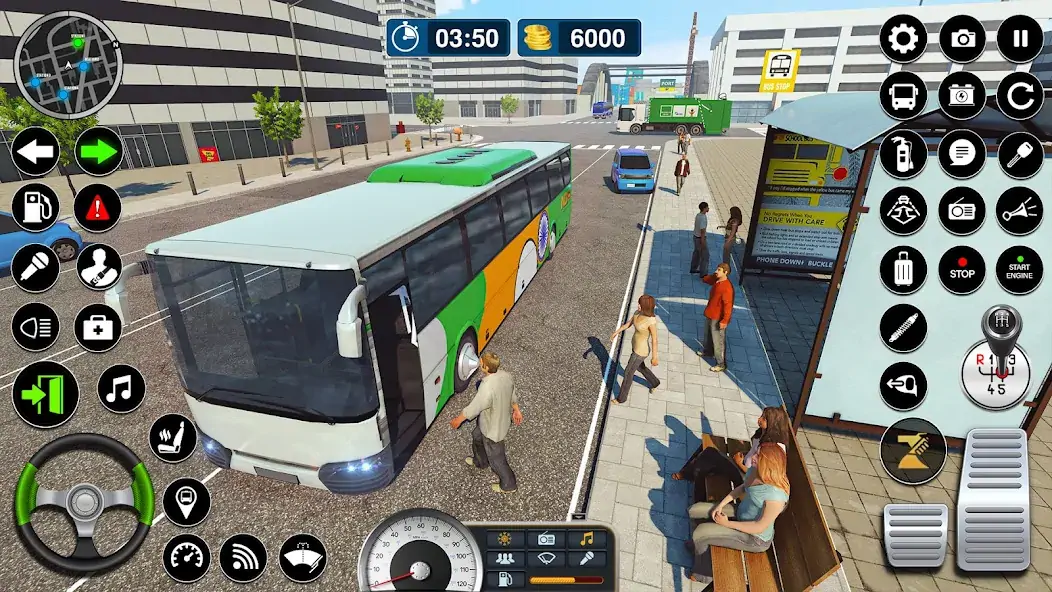 Скачать Вождение автобуса - Симуляторы [MOD Бесконечные деньги] на Андроид