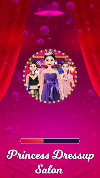 Скачать Princess Makeup Dressup Salon [MOD Много монет] на Андроид