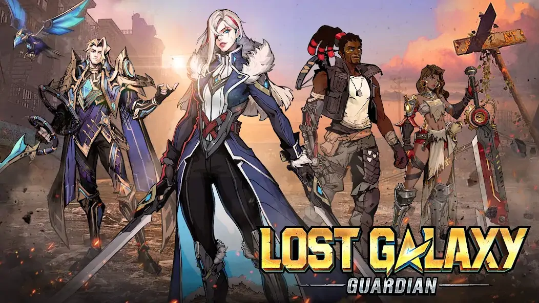 Скачать Lost Galaxy: Guardian [MOD Много денег] на Андроид
