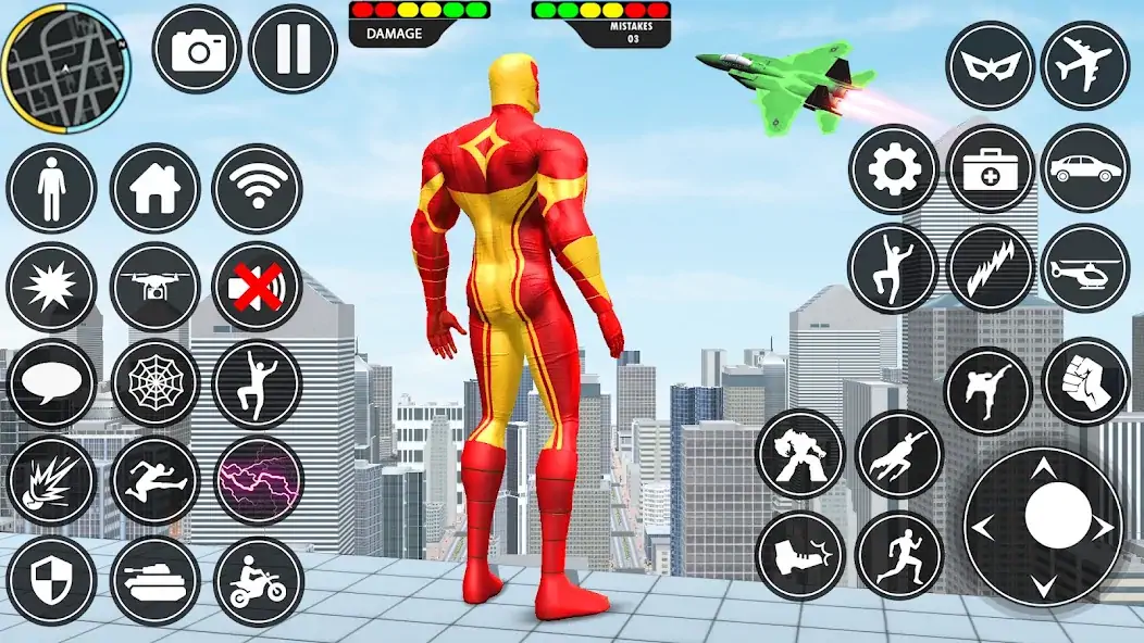 Скачать Rope Hero: Spider Hero Games [MOD Бесконечные деньги] на Андроид