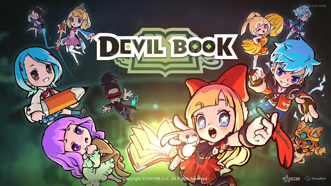 Скачать Devil Book: Hand-Drawn MMO [MOD Много денег] на Андроид