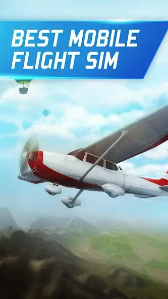 Скачать 3D-авиасимулятор: самолет [MOD Много монет] на Андроид