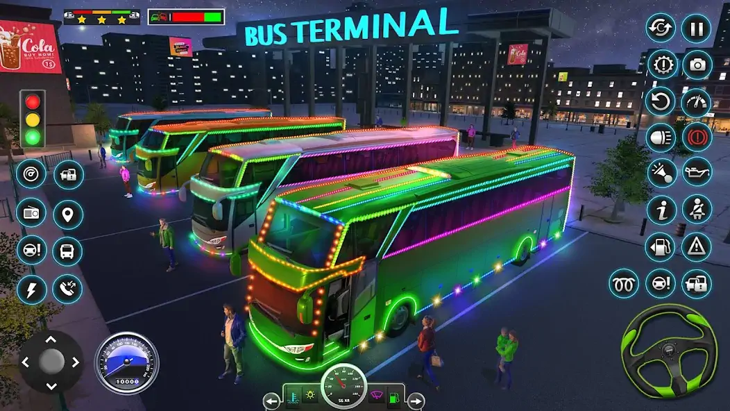 Скачать City Bus Simulator Bus Games [MOD Бесконечные монеты] на Андроид