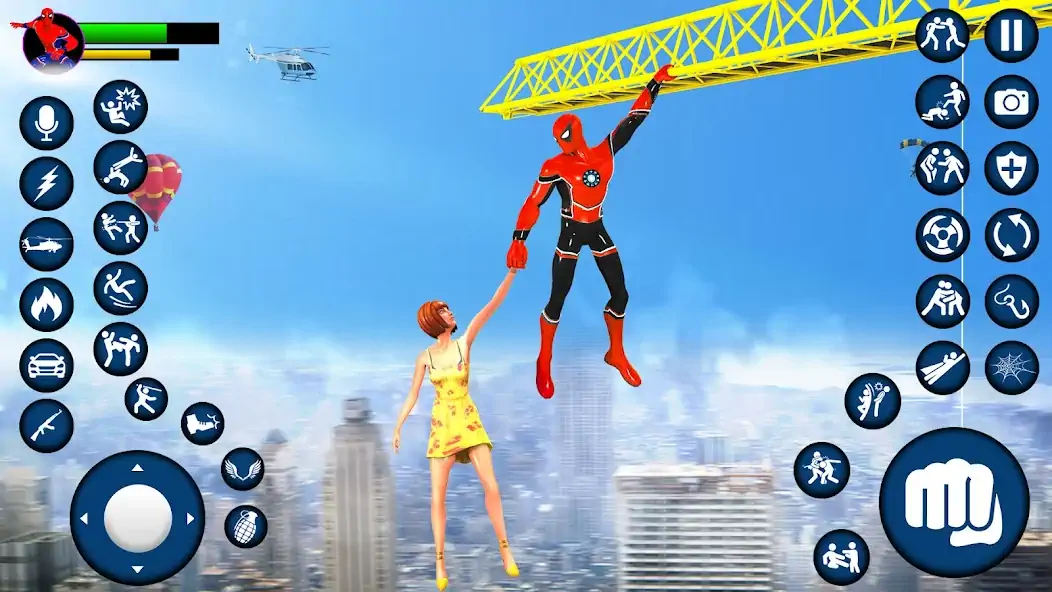 Скачать Spider Hero- Superhero Fight [MOD Бесконечные деньги] на Андроид