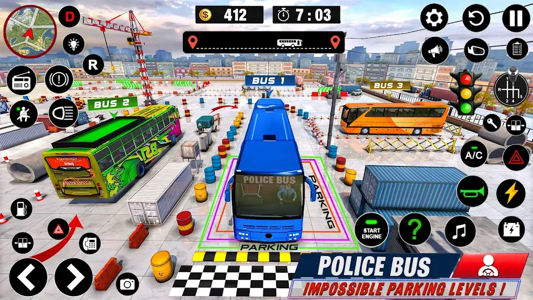 Скачать Полицейский автобус [MOD Бесконечные монеты] на Андроид