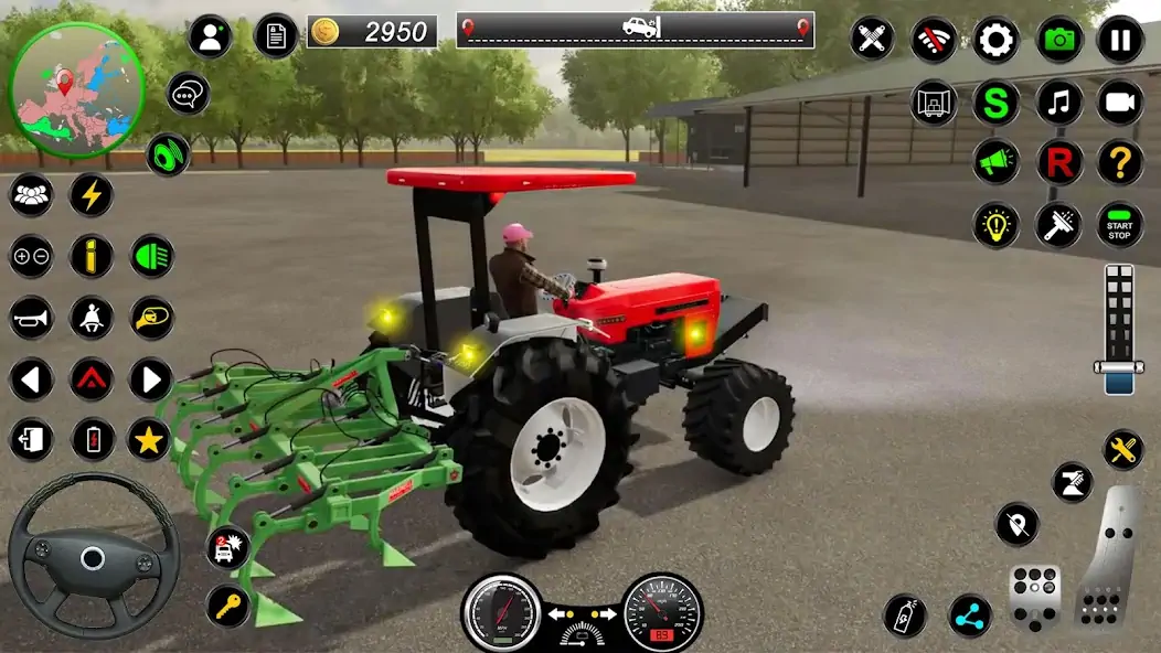 Скачать Farmer Tractor 3D Farmer Games [MOD Много денег] на Андроид