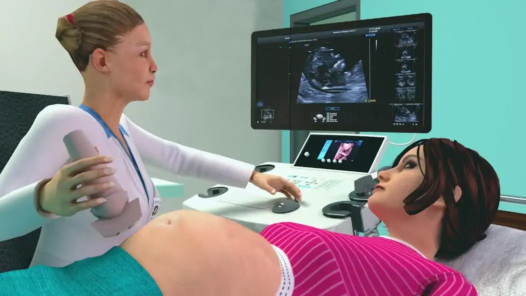 Скачать Pregnant Mother Simulator Game [MOD Бесконечные деньги] на Андроид
