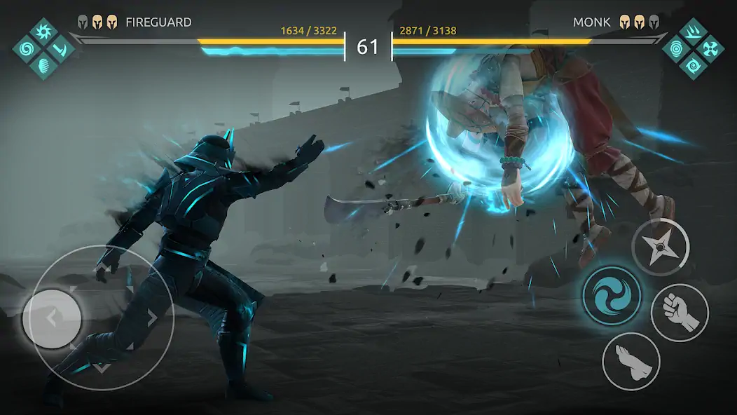 Скачать Shadow Fight 4: Arena [MOD Бесконечные монеты] на Андроид
