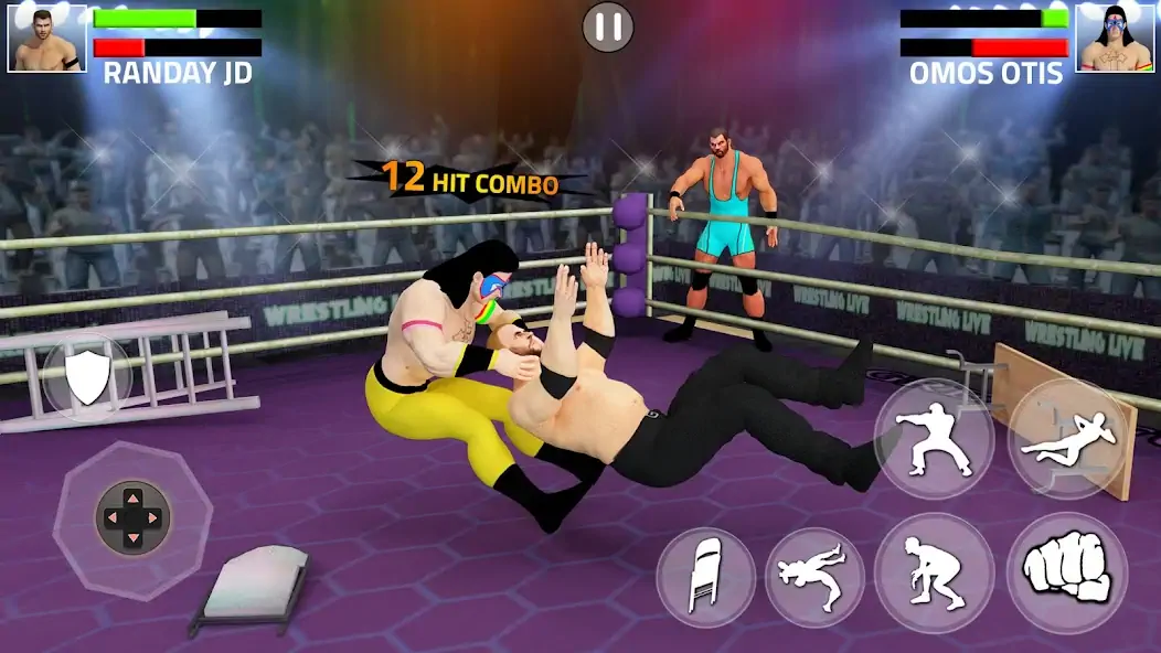 Скачать Tag Team Wrestling Game [MOD Много монет] на Андроид