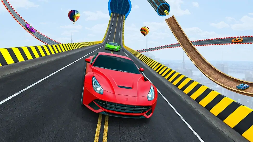 Скачать GT Car Stunts - Ramp Car Games [MOD Бесконечные деньги] на Андроид