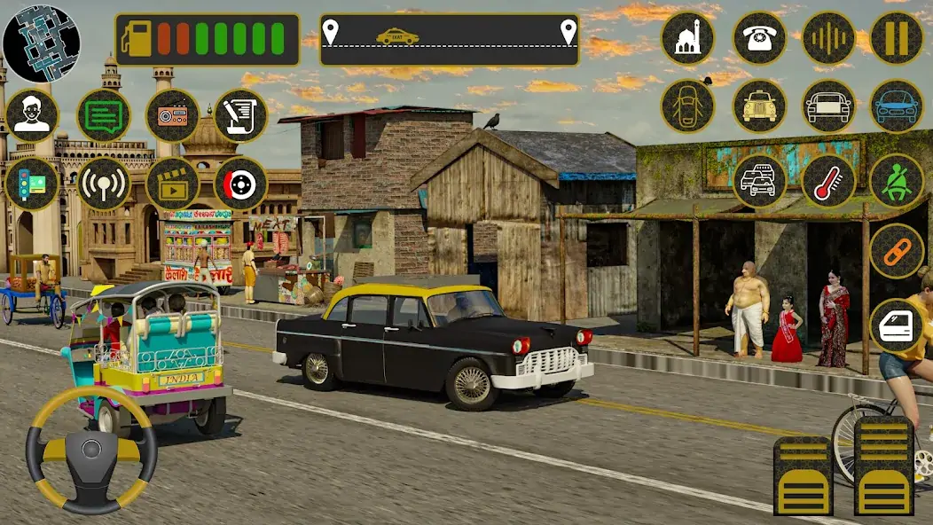 Скачать Indian Taxi Simulator car Game [MOD Много денег] на Андроид