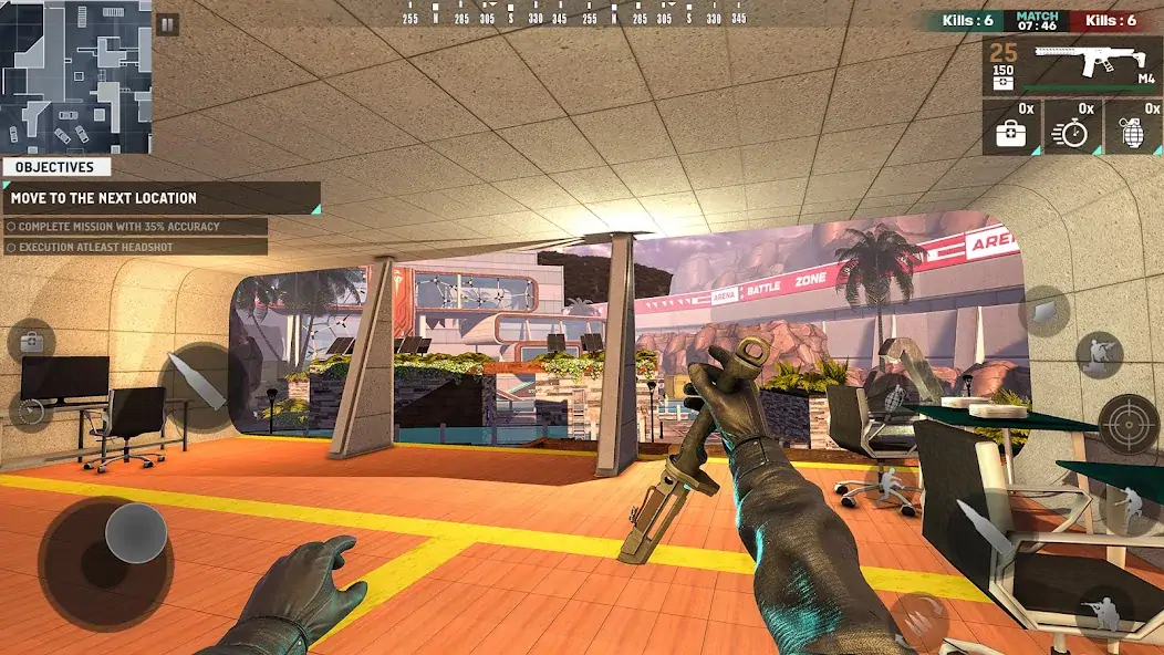 Скачать BattleZone: PvP FPS Shooter [MOD Много денег] на Андроид