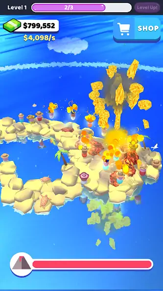 Скачать Volcano Island [MOD Бесконечные деньги] на Андроид