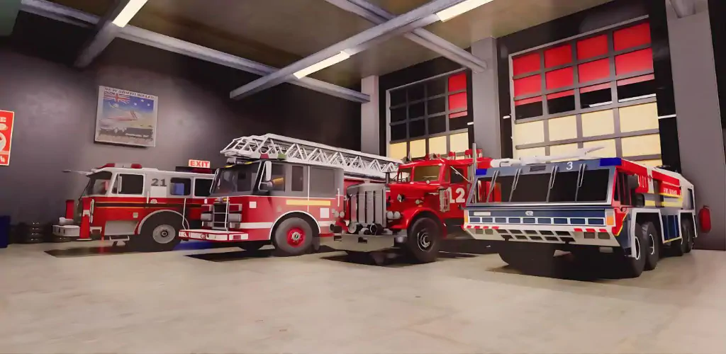Скачать Real Firefighter 3D Simulator [MOD Бесконечные монеты] на Андроид